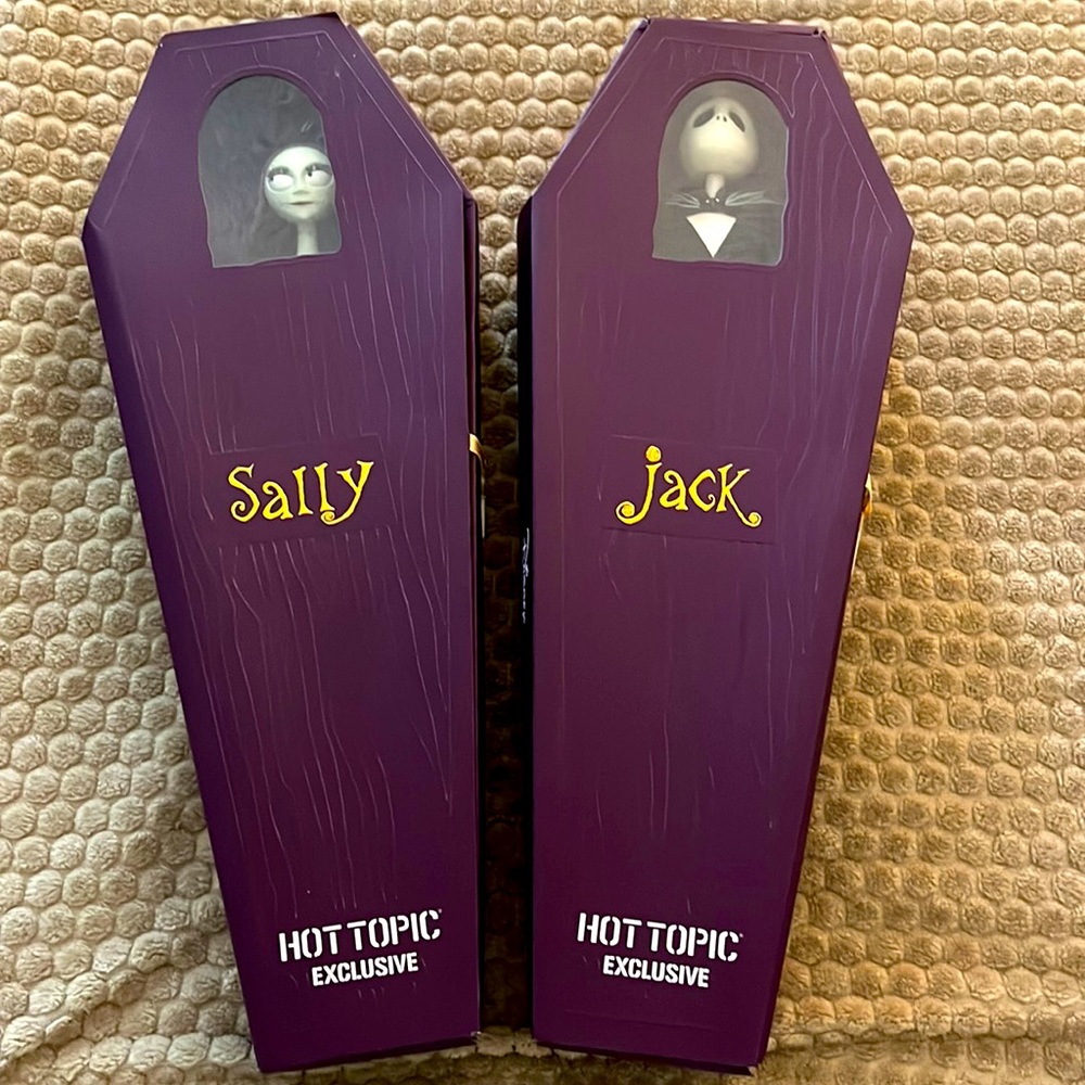 Collectible Jack&Sally Nightmare Before Christmas dolls